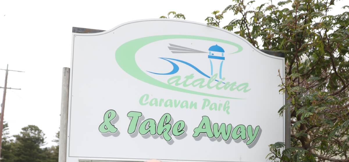 CLOSING: The caravan park and take away has been quiet in recent months.