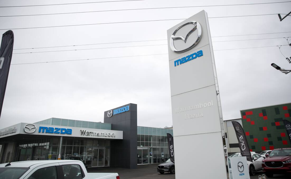 SOLD: A Melbourne investor has snapped up the site leased by Warrnambool Mazda. Picture: Morgan Hancock