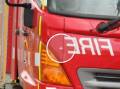 Crews responded to a fire at Narrawong.