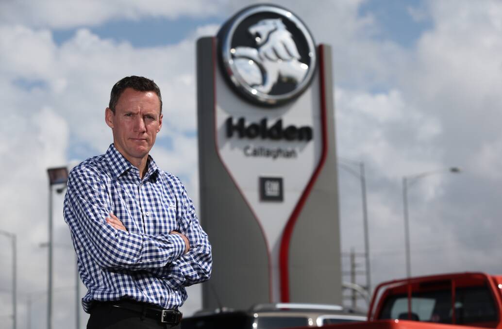 SHOCKED: The announcement Holdens would be phased out took Callaghan Motors deal principal Steve Callaghan by surprise. Picture: Mark Witte