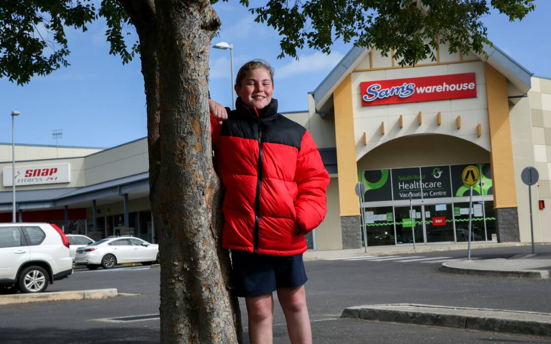 BIRTHDAY WISH: Toby Battersby, 11, wants to get his first COVID-19 vaccination on his 12th birthday later this month to do his bit to keep the community safe. Picture: Chris Doheny