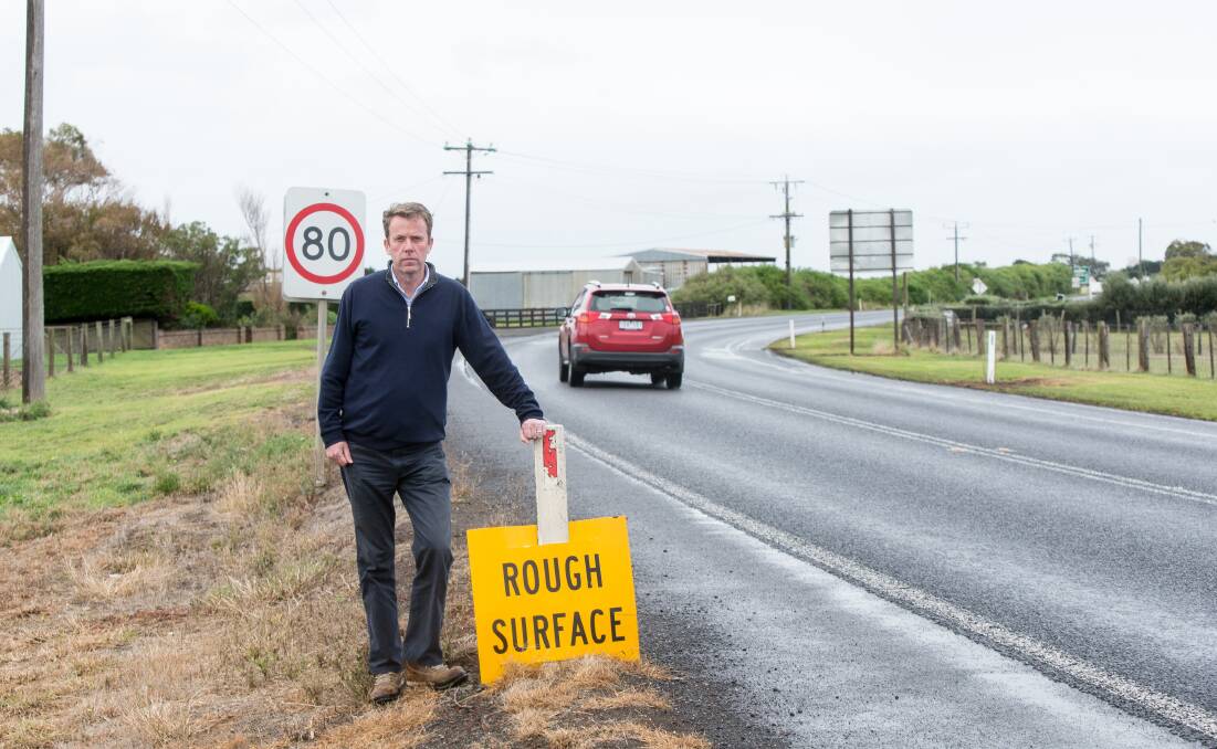 Member for Wannon Dan Tehan has called on the state government to reveal when works will be completed on the Princes Highway west of Colac.
