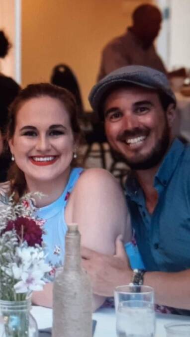 HAPPY COUPLE: Alyssa Wesler and Marcus Difonzo were deeply in love and living together in the US. Picture: Supplied