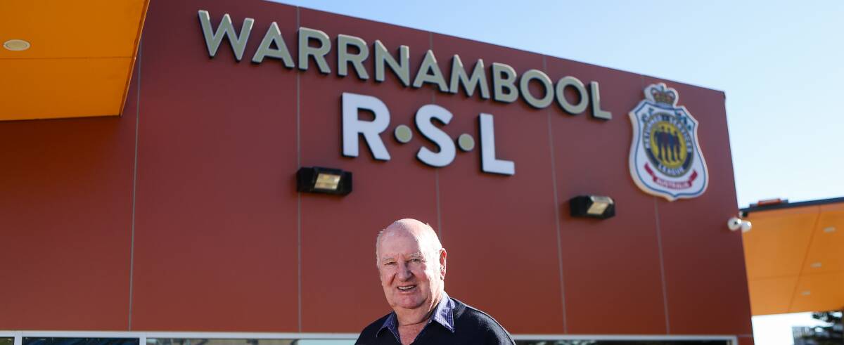 HELP NEEDED: Warrnambool RSL president John Miles is disappointed the RSL has been forced to close its doors for the second time this year.