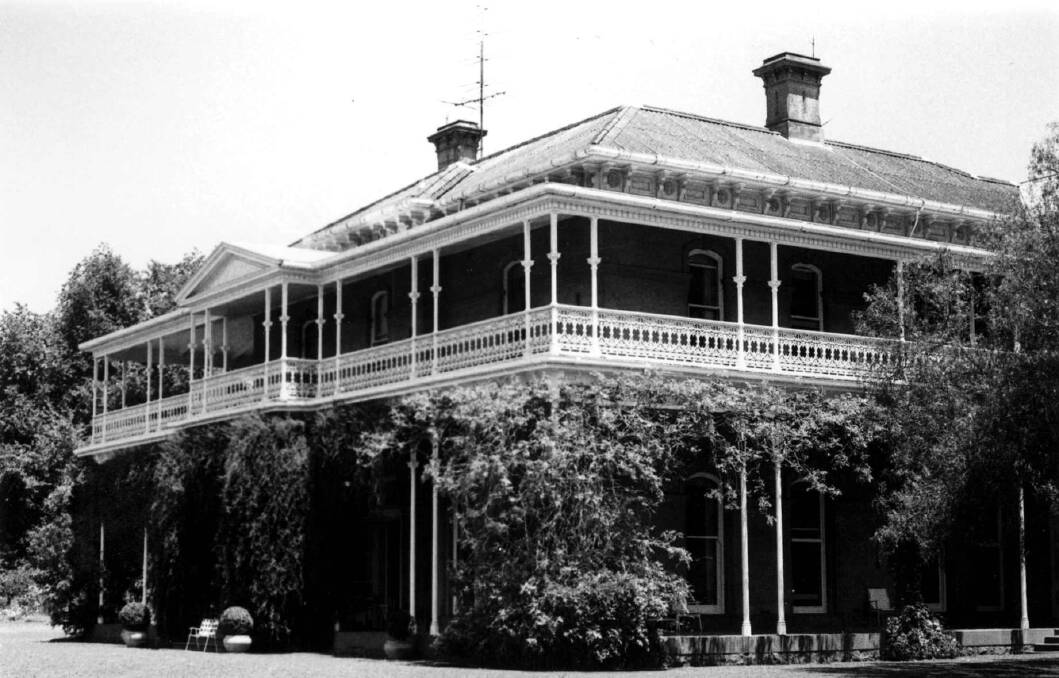 SOLD: Talindert Homestead at Camperdown has been sold to a Melbourne family. Picture: State Library Victoria