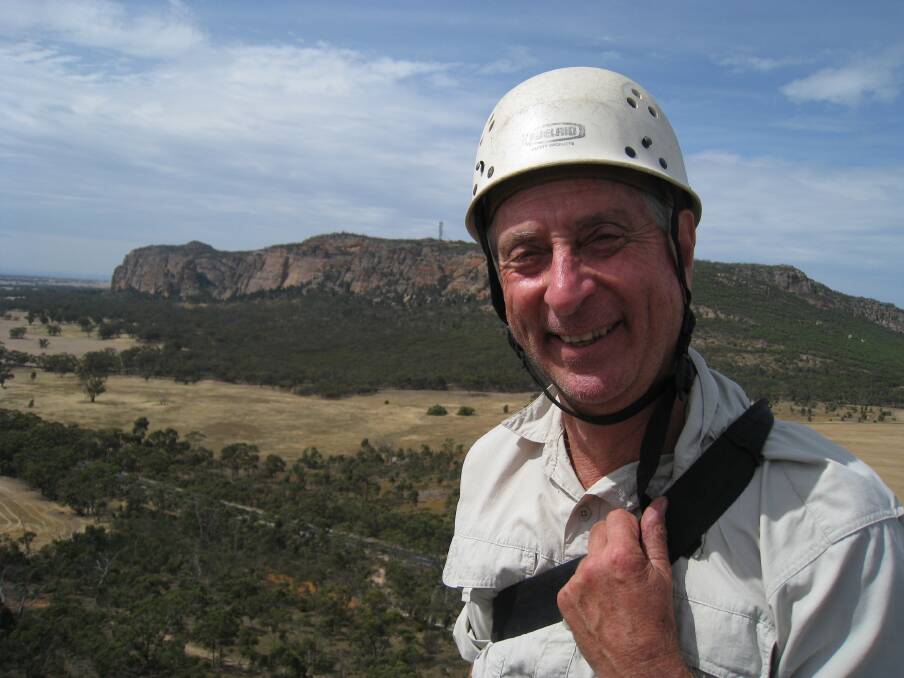 PIONEER: Michael Stone helped establish Mt Arapiles as a world-renowned rock climbing destination. Picture: Supplied