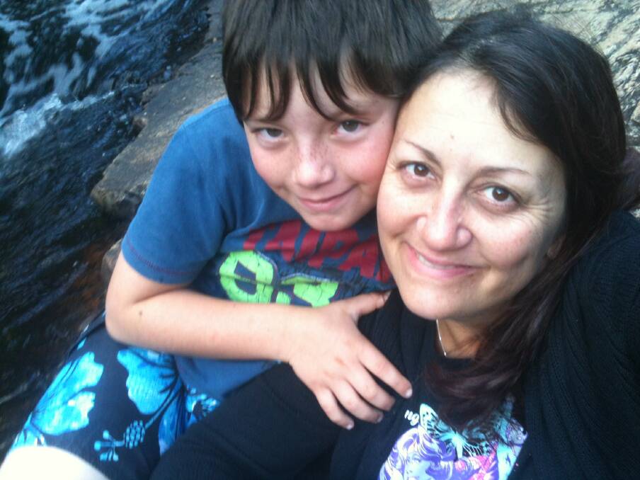 ABOVE: Jenny Lo Ricco said her son Noah was her rock.