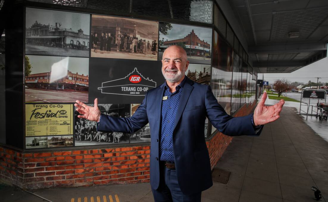 Record territory: Terang Co-op CEO Kevin Ford is pleased the performance of the business.