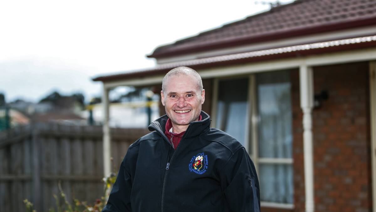 MIRACLE: Dennington's Chris Rantall says it's a miracle he is alive. Picture: Anthony Brady