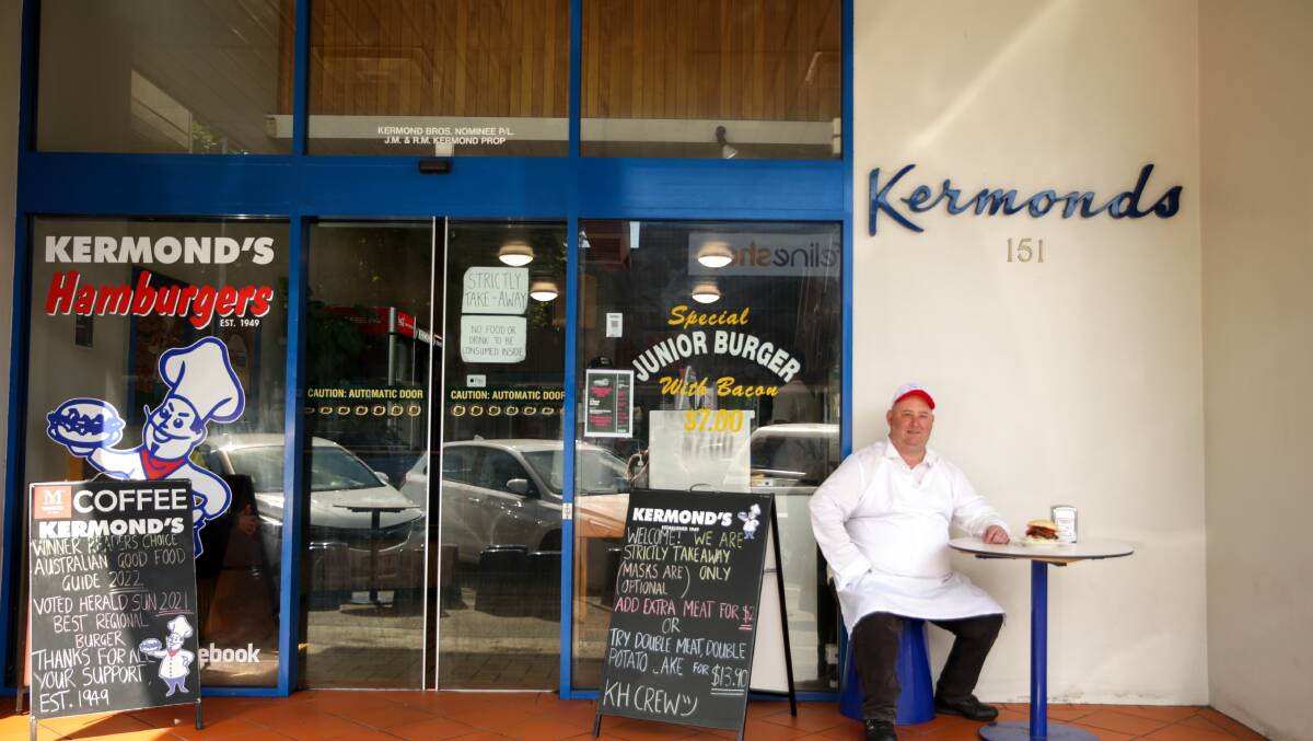 Kermond's Hamburgers co-owner Brett Healey is continuing the search for a Port Fairy location to open a third outlet.