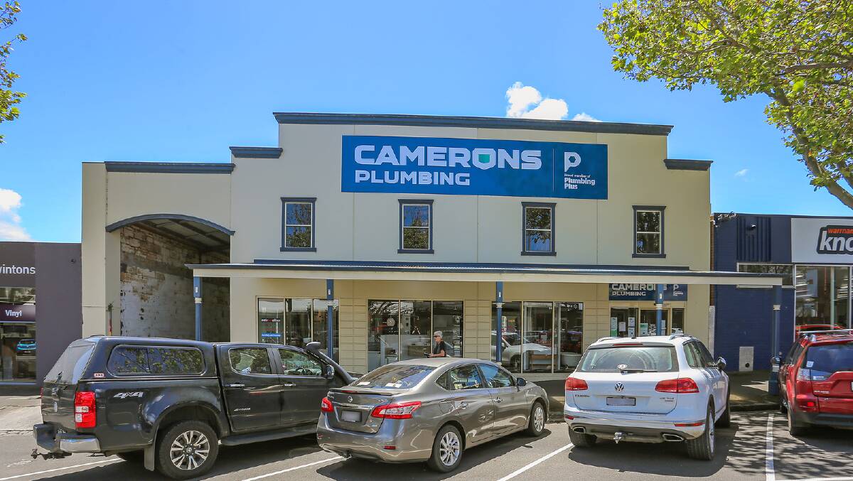 ON THE MARKET: The commercial property has a secure lease in place.