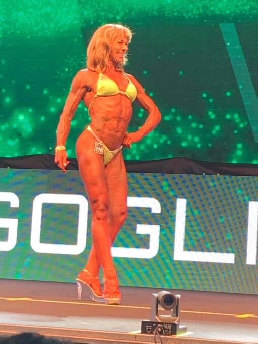 WINNER: Lisa Williamson won gold in the figure 50 plus category. Picture: Supplied