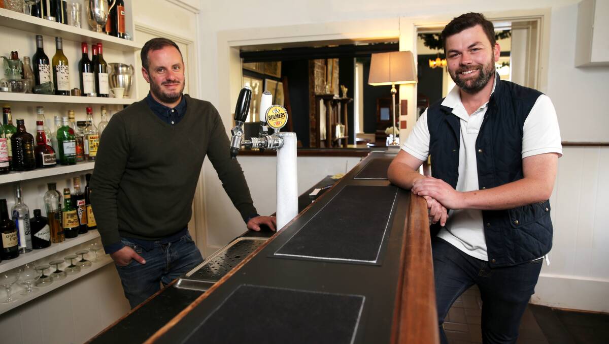 EQUALITY: Noorat publicans Richard Conheady (right) and Michael Leo are happy with the outcome.