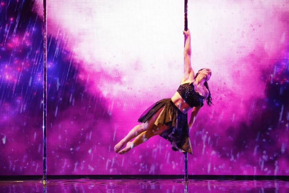 Kristy Sellars performs on America's Got Talent. Picture: Trae Patton/NBC