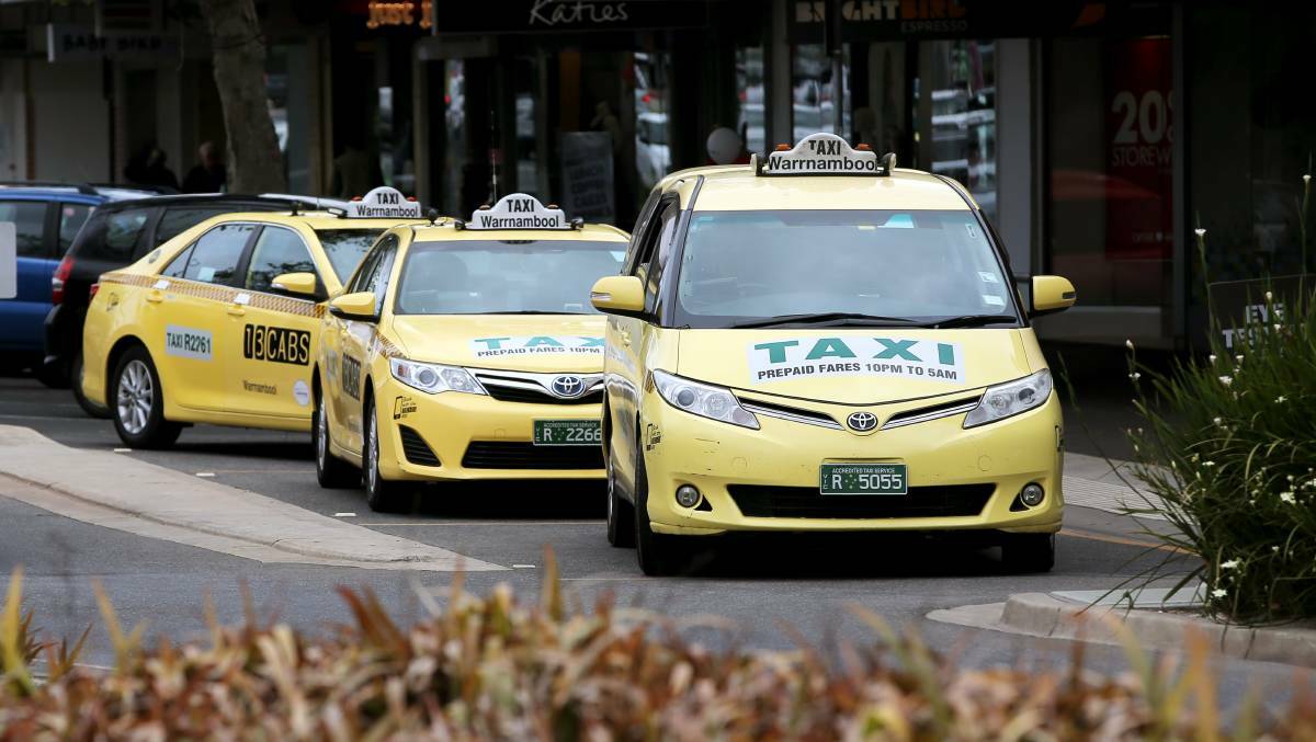 HIT HARD: Rising petrol prices will affect a number of south-west businesses, including Warrnambool Radio Taxis.