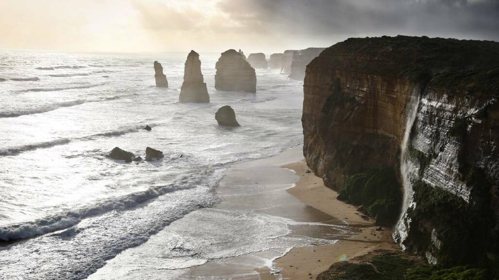 MIXED BAG: Port Campbell has been busy, but many are choosing to visit the area as a daytrip.