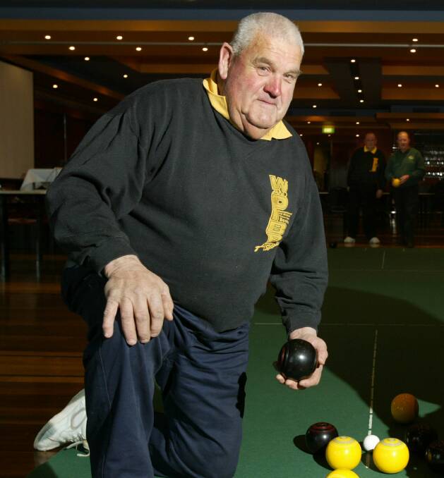 Stan Ross was passionate about indoor bowling and regularly introduced the game to school children.