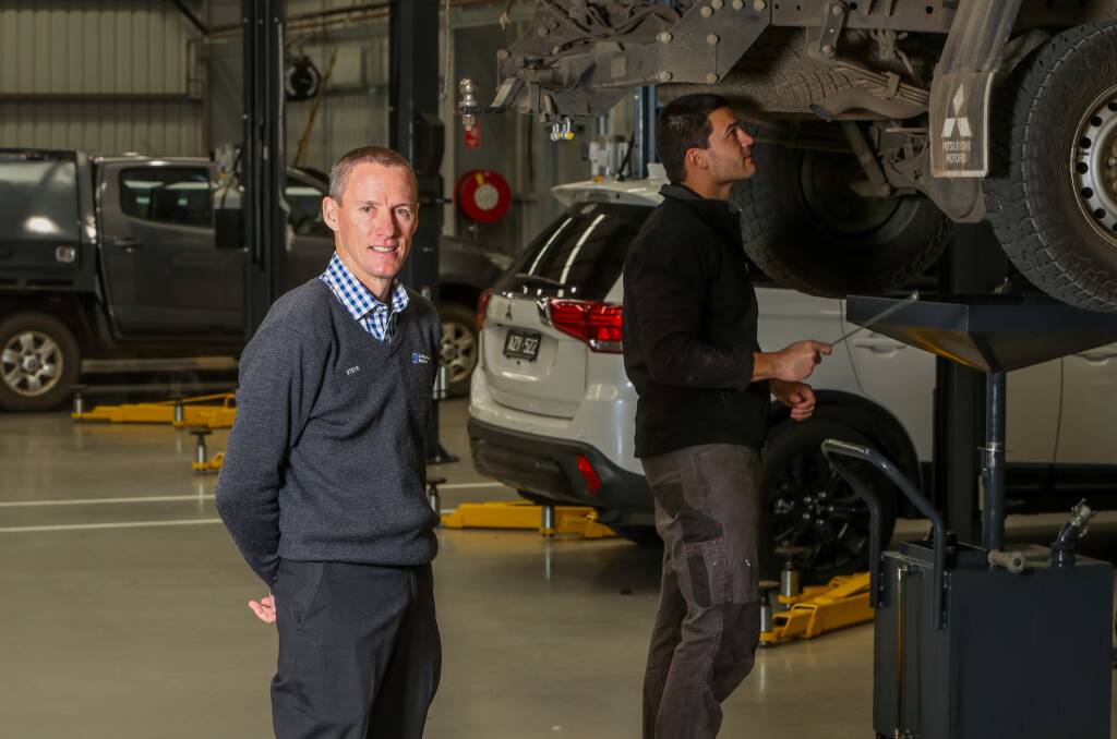 RECRUITING: Callaghan Motors dealer principal Steve Callaghan is on the lookout for more staff.