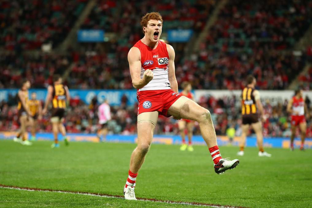 Swans star Gary Rohan has revealed he and his wife are expecting twins, but one of baby's lives is "destined to be cut short".  Photo: Scott Barbour