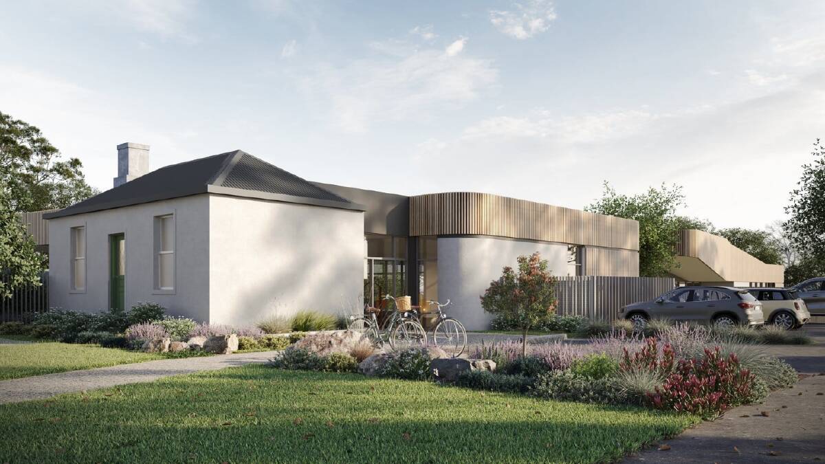 An artist's impression of the child care centre that will be built in Moore Street, Warrnambool.