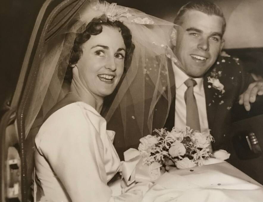 The couple was married in Warrnambool in 1961.