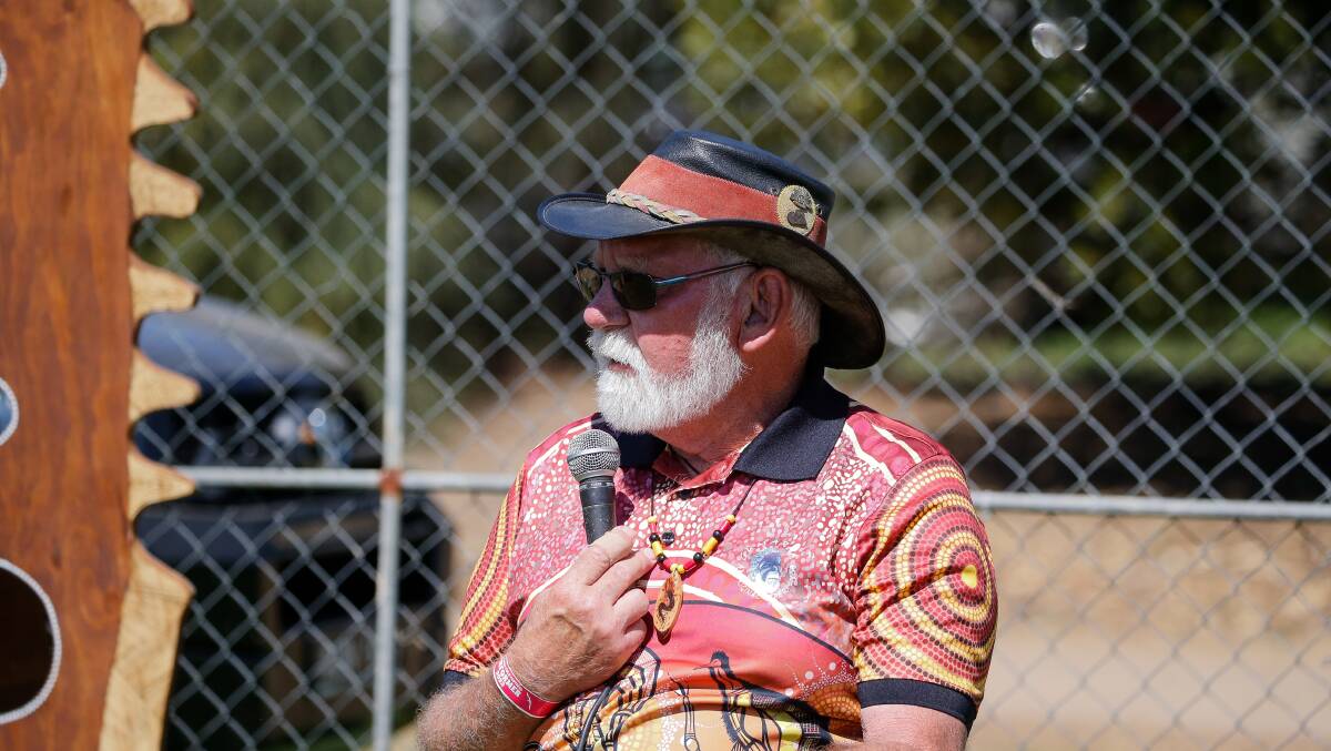 OVERDUE: Warrnambool elder Robbie Lowe says Aboriginals need a voice in parliament. He says it needs to happen as a matter of urgency and is sick of hollow promises. Picture: Anthony Brady