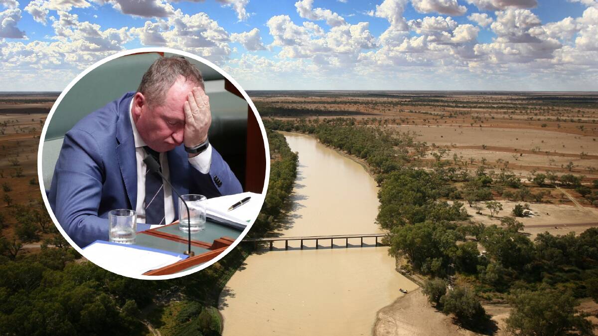 SLAMMED: The royal commission report singled out Barnaby Joyce's actions during his time as Water Minister as detrimental to the Murray Darling Basin plan.