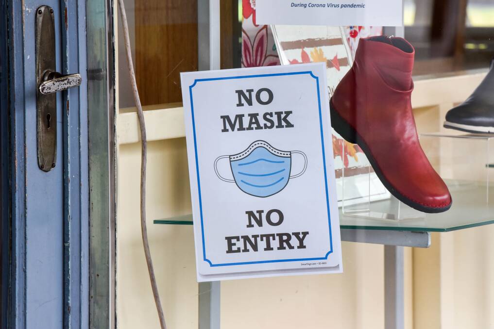 Masks will once again be required in secondary schools and workplaces from midnight on Wednesday. 