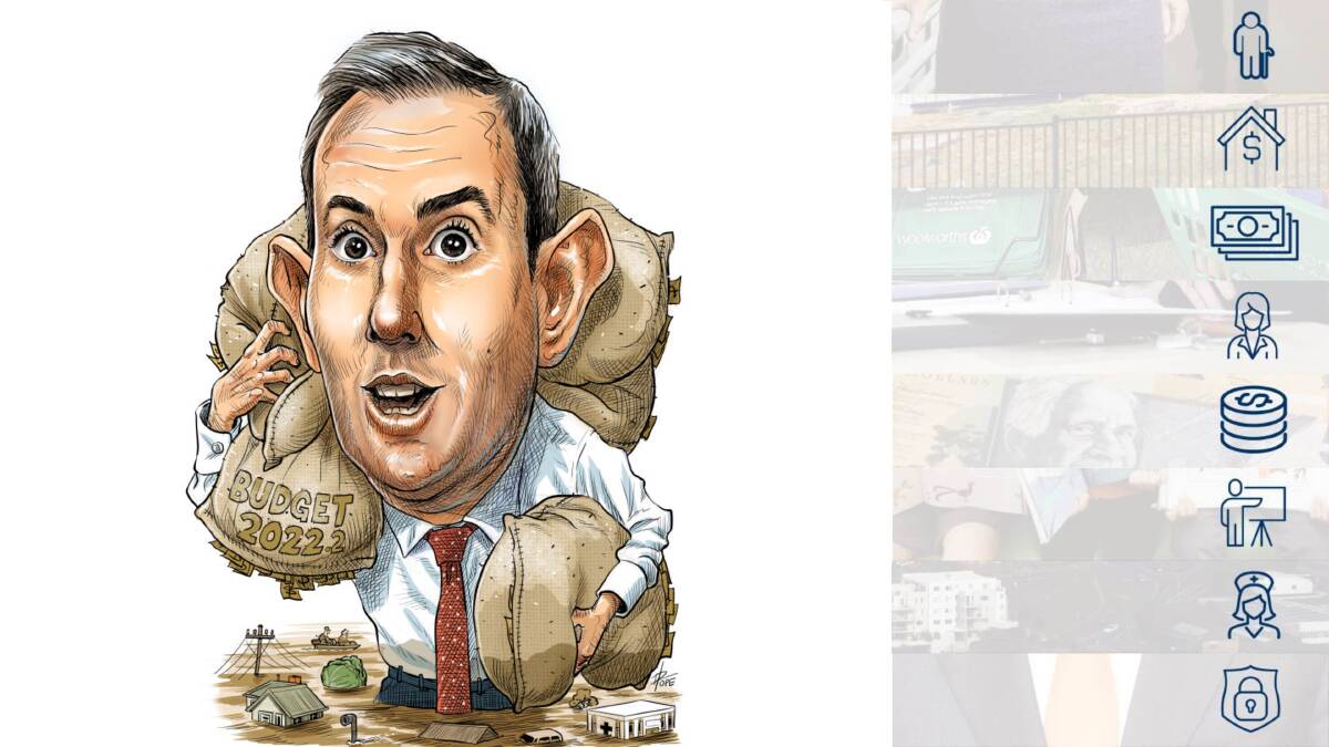 Jim Chalmers handed down his budget as Treasurer. Illustration by David Pope