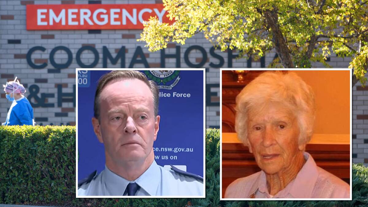 NSW Police assistant commissioner Peter Cotter says Clare Nowland is in a critical condition in Cooma Hospital. Pictures ACM, supplied