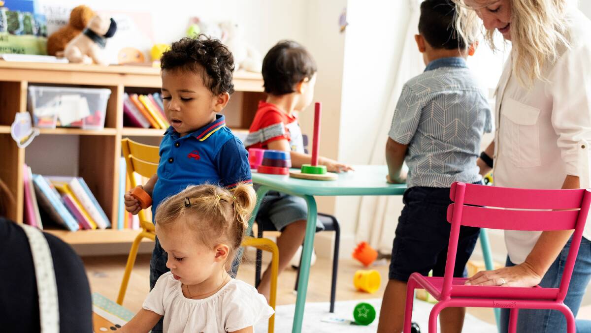 The budget includes funding to make child care cheaper for families. Picture Shutterstock
