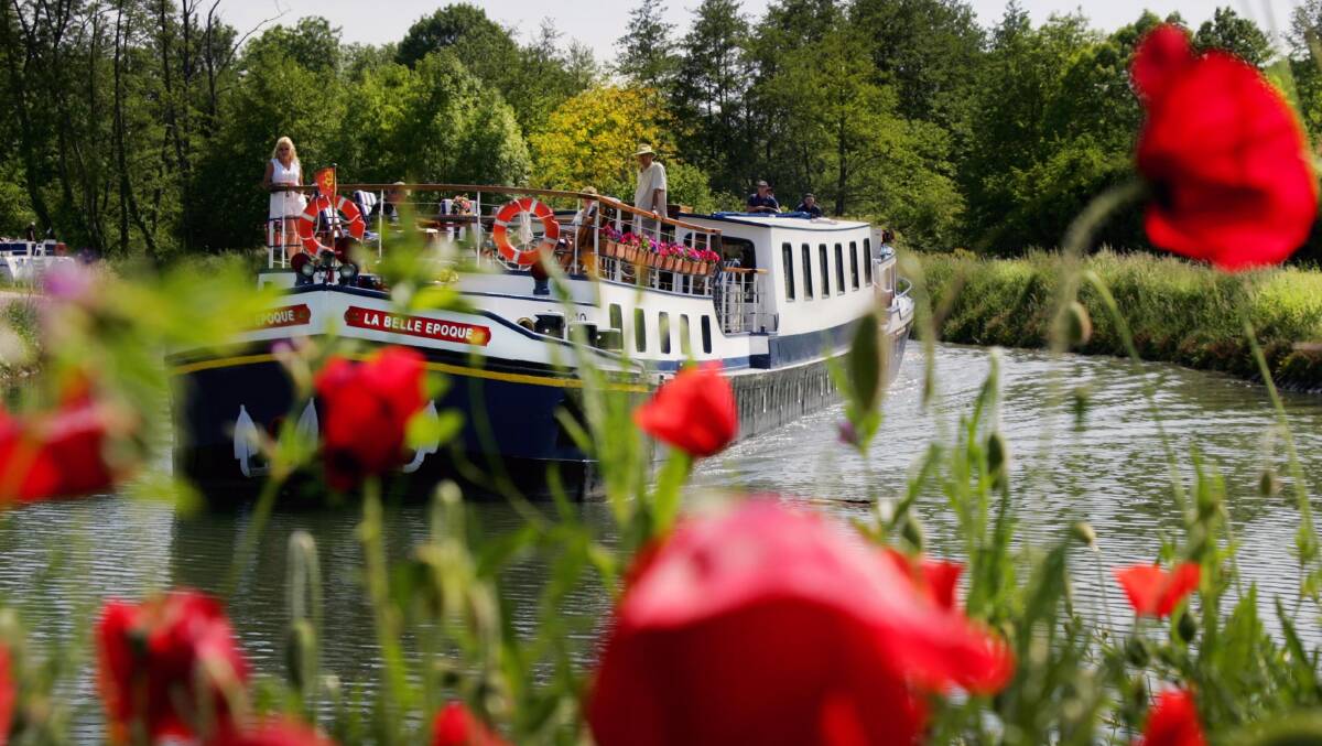 La Belle Epoque … cruises France’s Burgundy Canal. 
