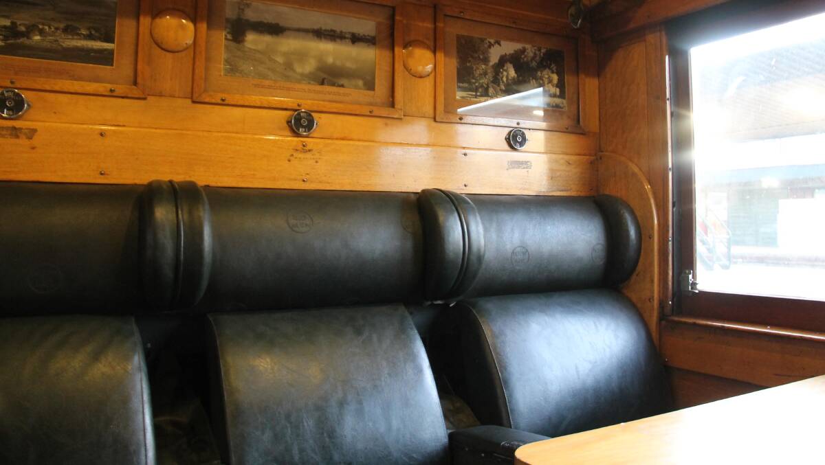  A real time warp … my cabin on the long-weekend rail trip to Griffith. 