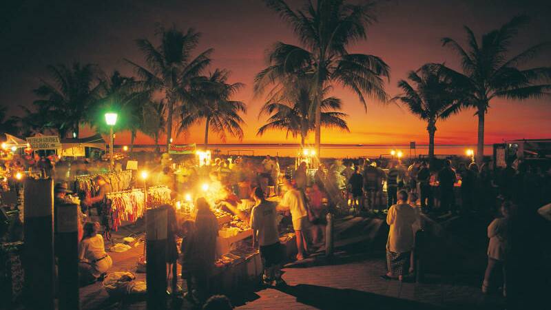 Mindil markets at dusk is an incredible experience - the electricity in the warm air feels friendly, warm and enigmatic. 