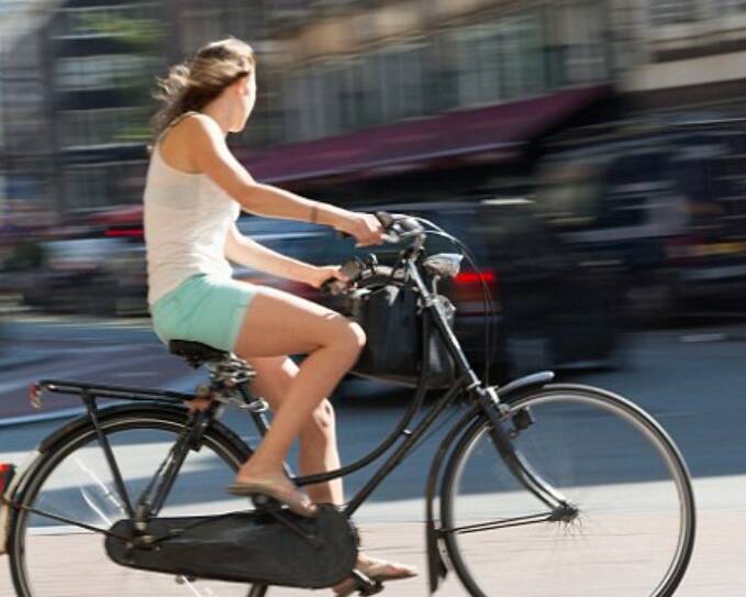 Warning: Warrnambool police are going to target bike riders without helmets. This is a file image.