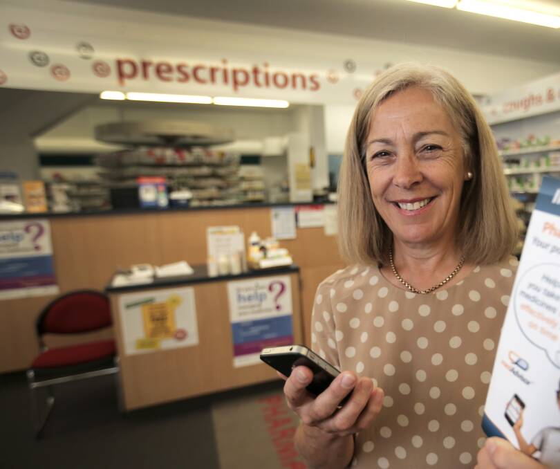 Working hard: Warrnambool pharmacist Mary-Lou Kay said customers trying to obtain medicine has not reached panic proportions.