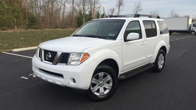 Gone: A similar Pathfinder vehicle to that stolen at Portland early Tuesday. 