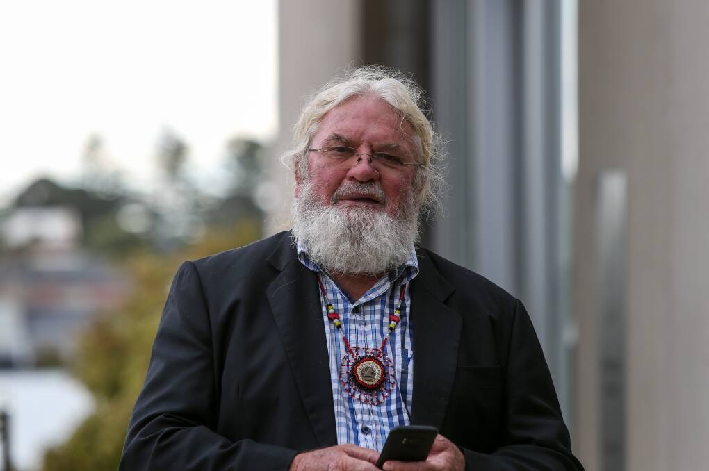 Gone: Geoff Clark has been made redundant at the Framlingham Aboriginal Trust after being involved for more than 40 years. 
