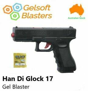 Seized: An imitation gel blaster similar to that found by police in a raid at Timboon on Wednesday morning.