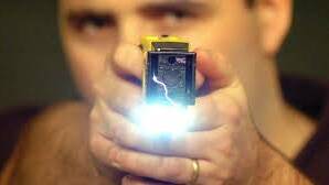 A Warrnambool man was tasered early Tuesday morning. This is a file image.