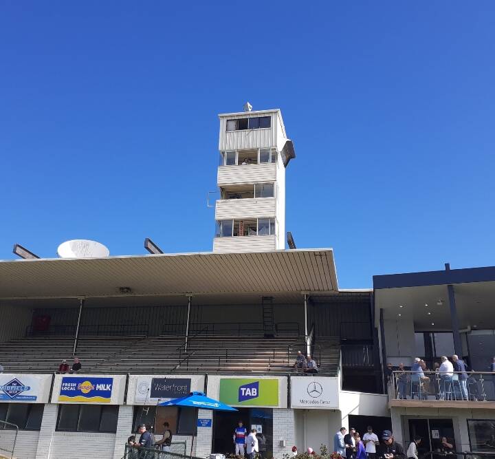 UNDER REVIEW: The Warrnambool Racing Club is awaiting a report from an engineer on its judge's tower.