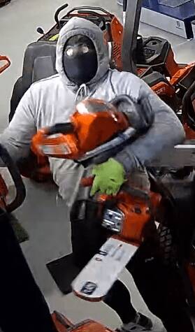 Thieves steal a dozen chainsaws worth $25,000 - images released