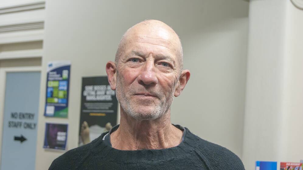 Standing: Carpendeit's Terry Riggs will represent the Victorian Socialists in the seat of South West Coast at the state election.