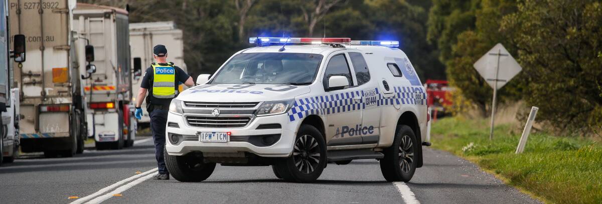 A man has been charged over a collision on the Princes Highway midway between Heywood and Dartmoor early Friday morning. This is a file image. 
