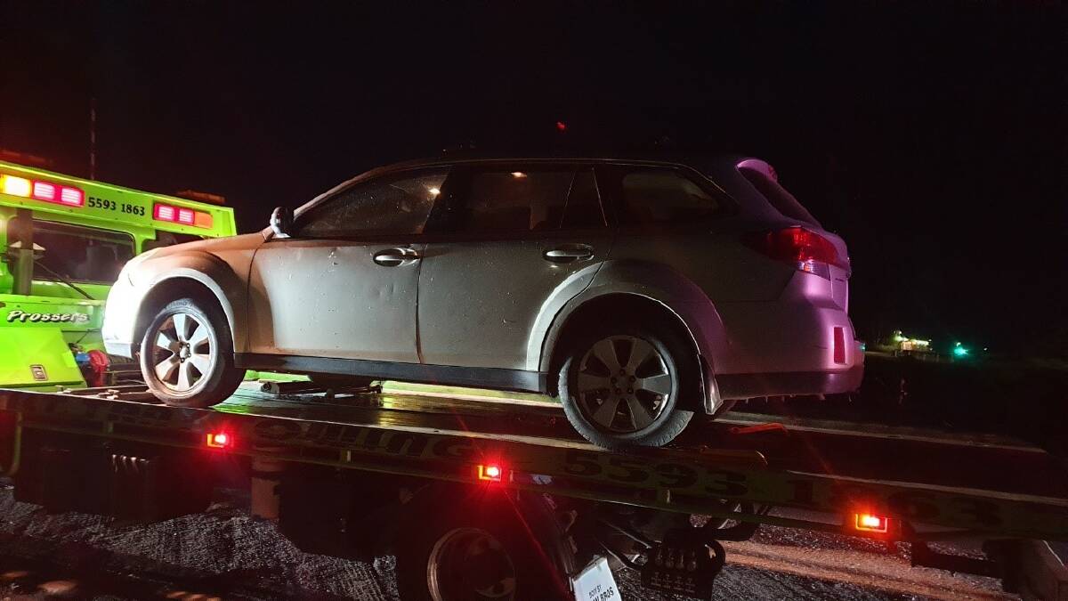 Busted: A 33-year-old Mortlake disqualified driver was intercepted by Camperdown police in his unregistered Subaru Outback this week. The vehicle was impounded at a cost of $1295 and the driver in now heading to court.