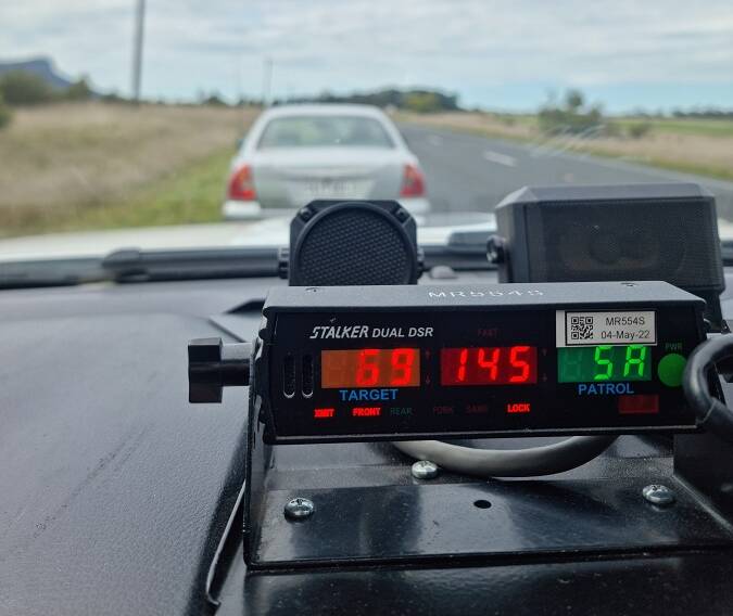 A Hamilton man in is 40s is facing six months off the roads after being detected at 145km/h.
