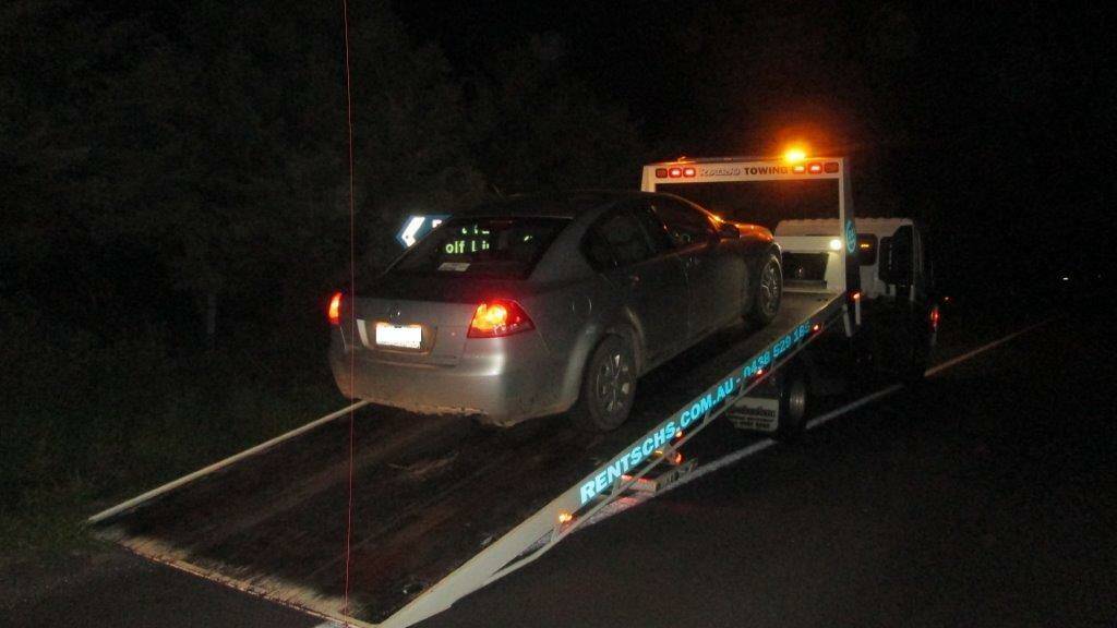 Gone: The drunk woman's car was seized by Port Fairy police.