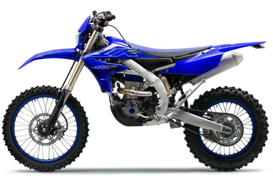 Yamaha dirt motorbikes similar to this were stolen from a Hamilton business.