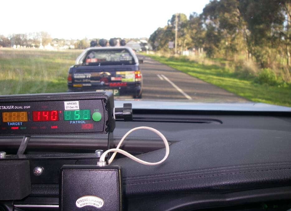 A P-plater was caught on the Old Geelong Road doing 140km/h last week.