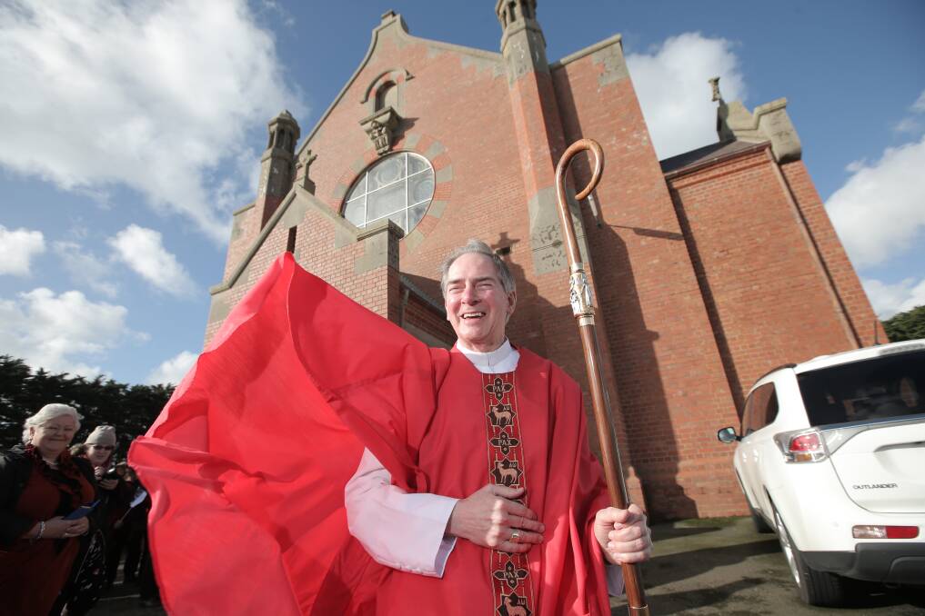 No safer: Bishop of the Diocese of Ballarat Paul Bird.